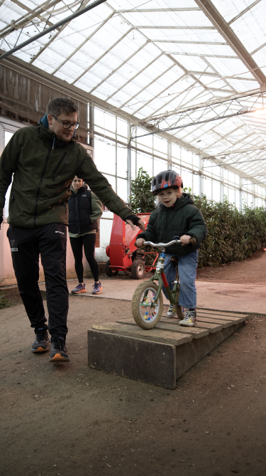 Trap je zondagochtend goed af met het Kiddy-Bike uurtje, een actief uitje met kinderen!